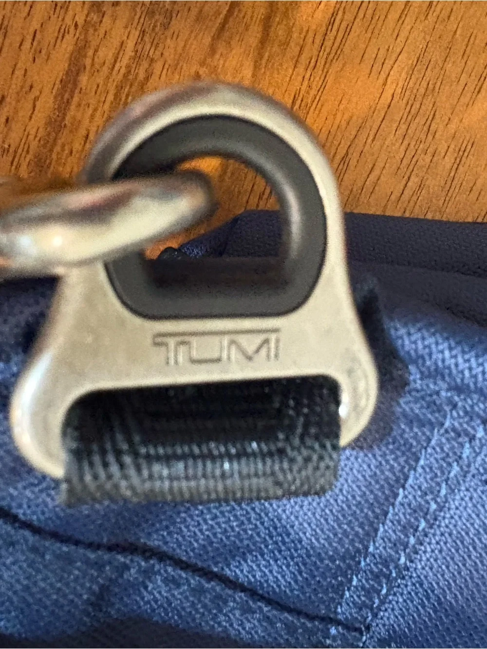 TUMI Kimball Commuter Series Adjustable Sling Bag / Backpack Navy/ Black, NWOT